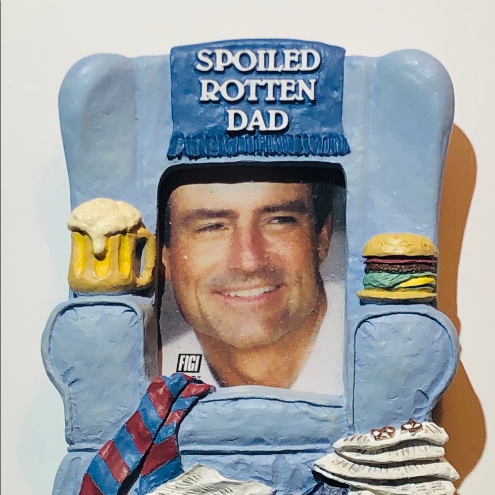 Spoiled Rotten Dad Picture Frame  Bin3